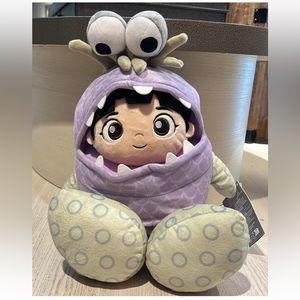 Disney Parks Monsters Inc Boo Big Feet Plush 12.5" NWT 2024
